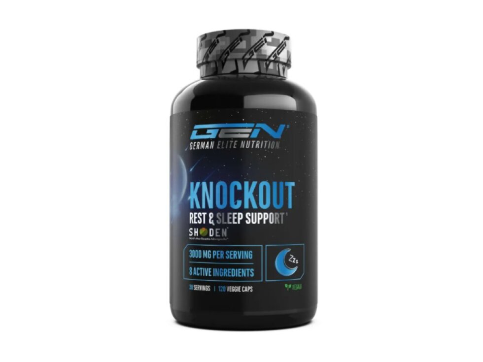 GEN Knockout Sleep support - Podpora spánku a regenerace, 120 kapslí