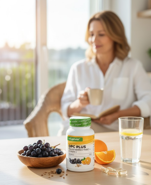 Vit4ever OPC extrakt z hroznových jadierok s vitamínom C, 365 kapsúl