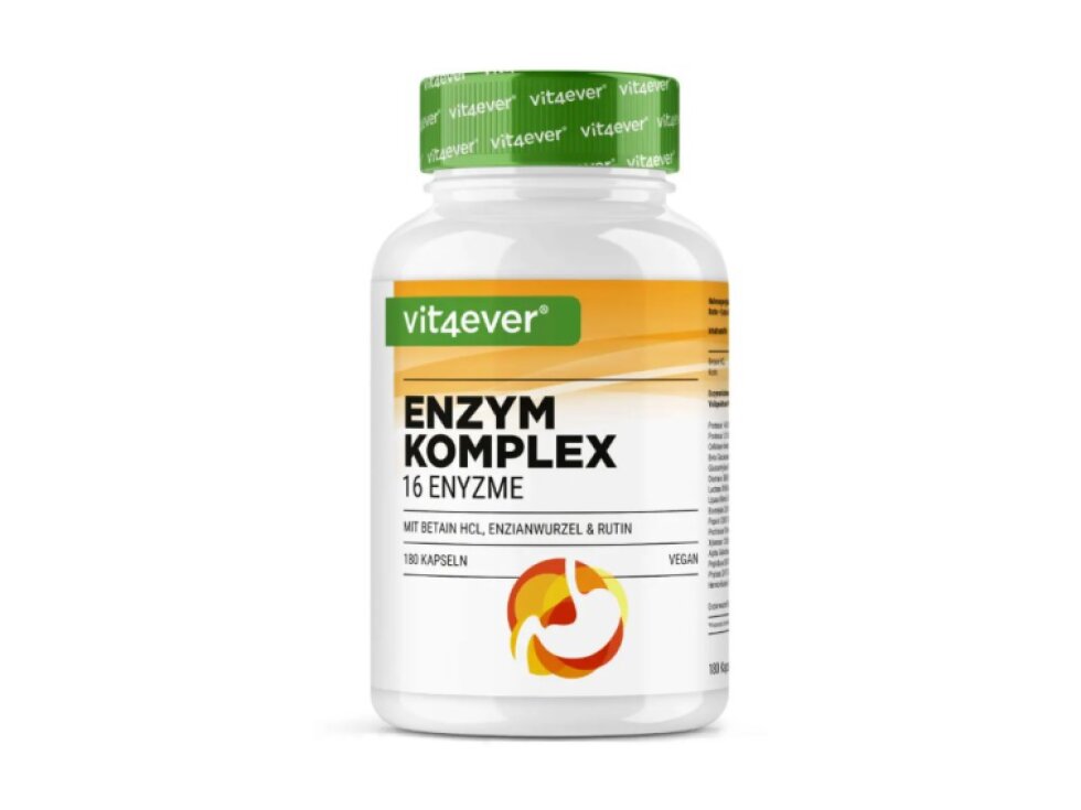 Vit4ever Enzyme Complex Intenso - 180 kapsúl