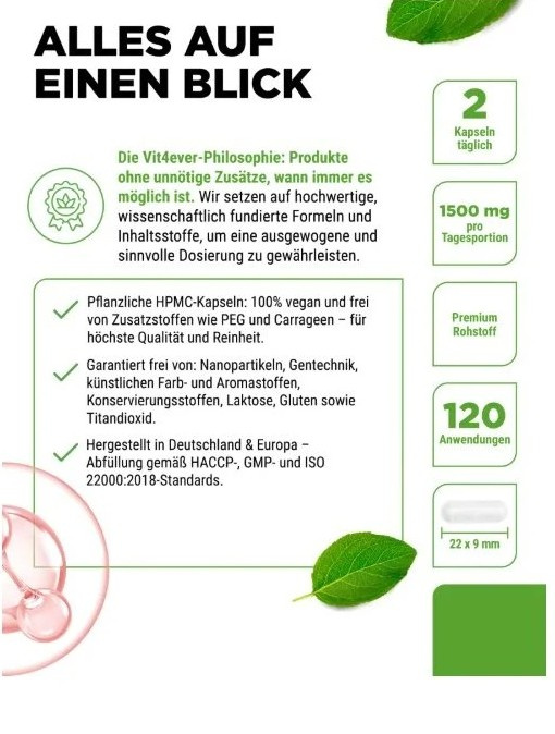 Vit4ever Myo-Inositol, 240 kapslí
