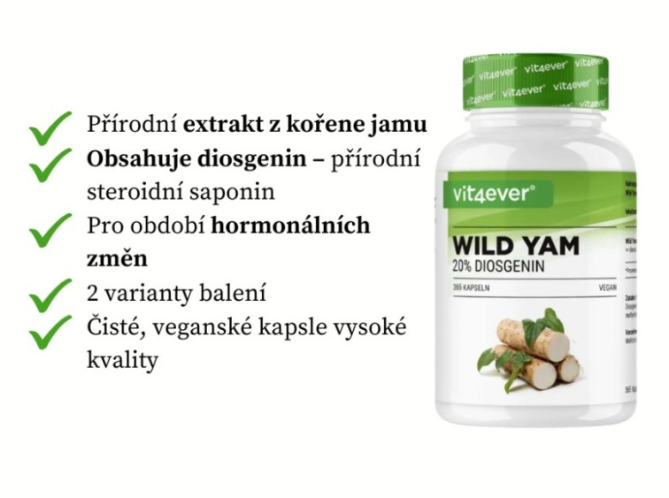 Vit4ever Wild Yam, 440 mg