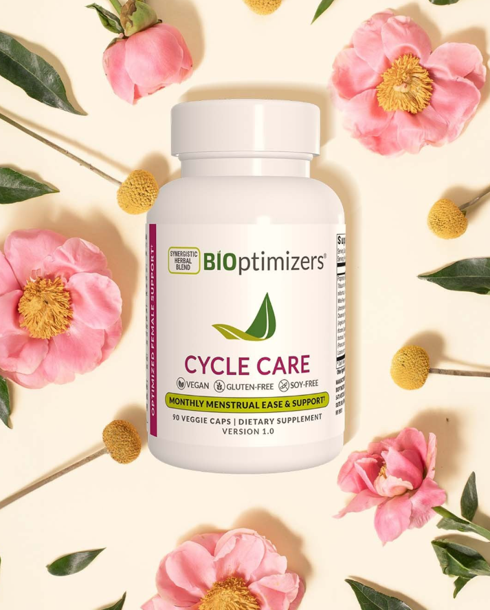 BiOptimizers Cycle Care - prírodná podpora menštruačného cyklu a hormonálnej rovnováhy (90 kapsúl)
