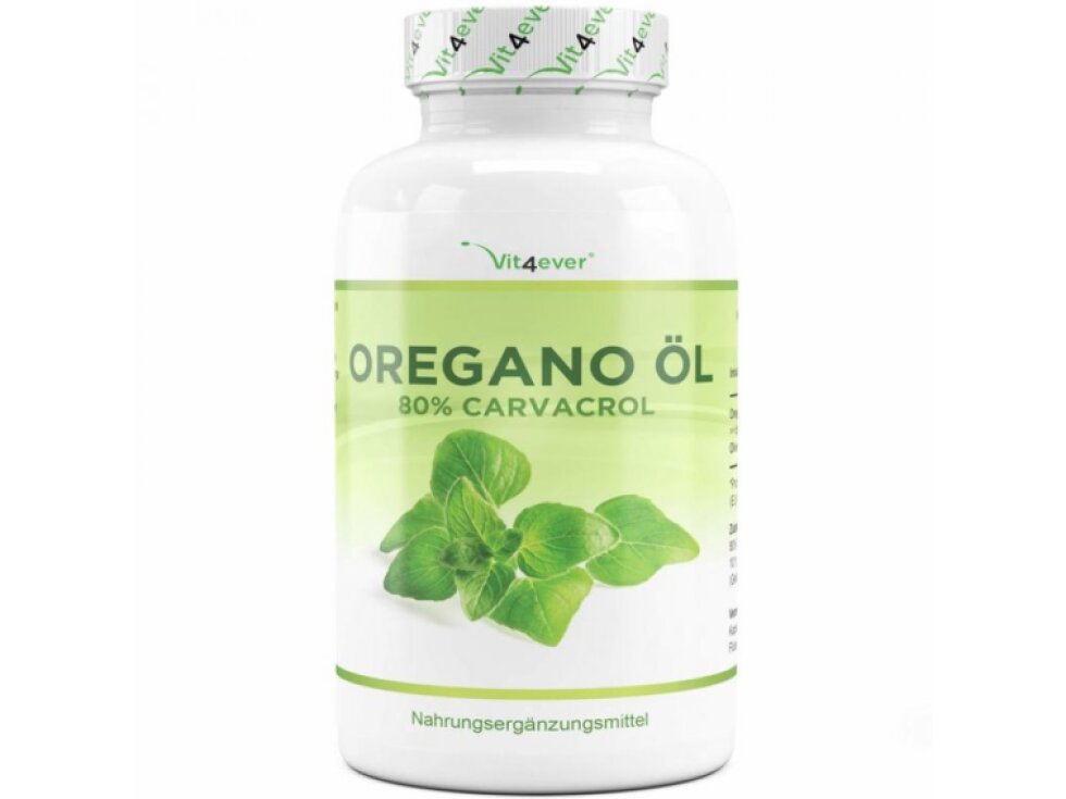 Vit4ever Oreganový olej v kapsuliach - 80% karvakrol