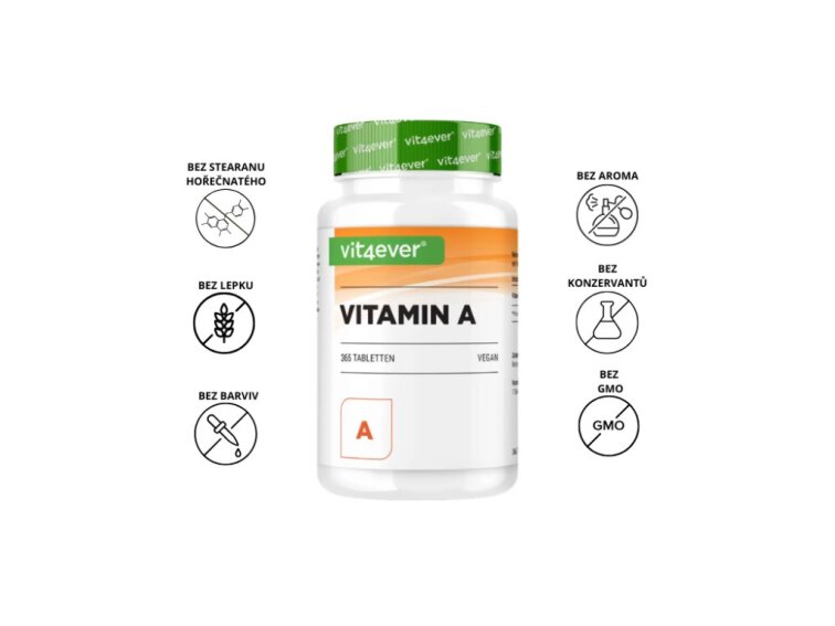 Vit4ever Vitamin A, 10 000 IU (3000 mcg), 365 tablet