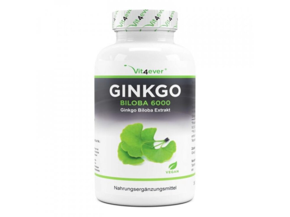 Vit4ever Ginkgo Biloba extrakt 50:1 - 365 tablet