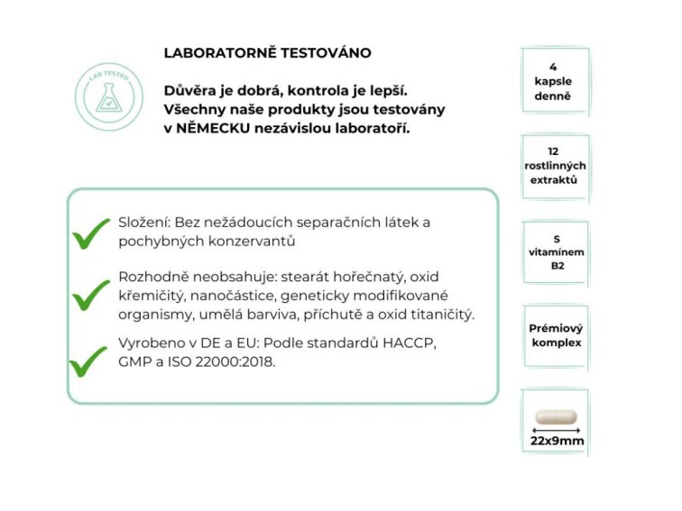 Vit4ever Plícní komplex, 180 kapslí