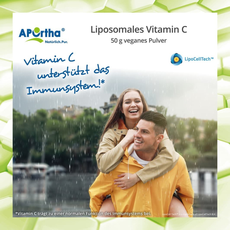 Aportha Liposomal Vitamin C - Lipozomální vitamín C v prášku 50g