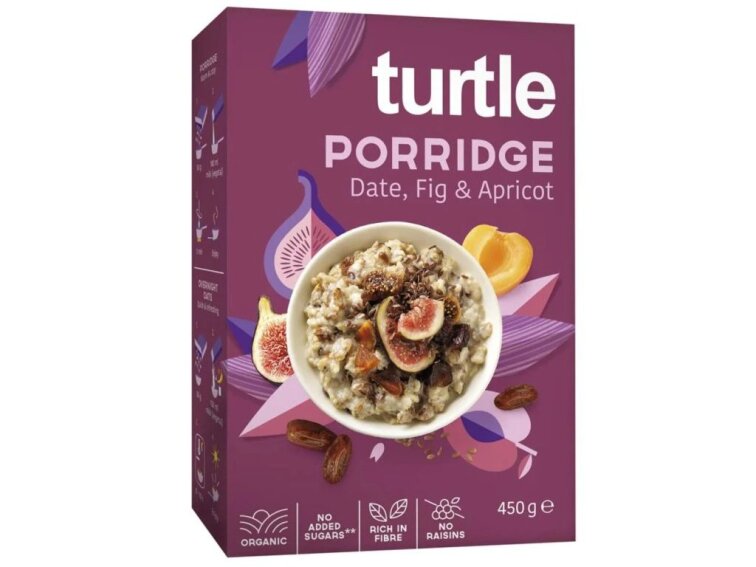 Turtle Ovesno-žitná kaše s datlemi, fíky a meruňkami 450 g