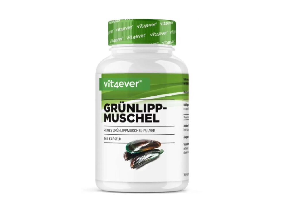 Vit4ever Slávka zelenoústá 1800 mg, 365 kapslí