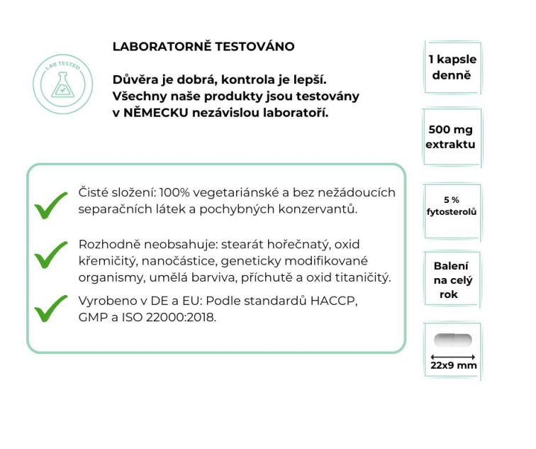 Vit4ever Saw Palmetto extrakt, 180 kapslí