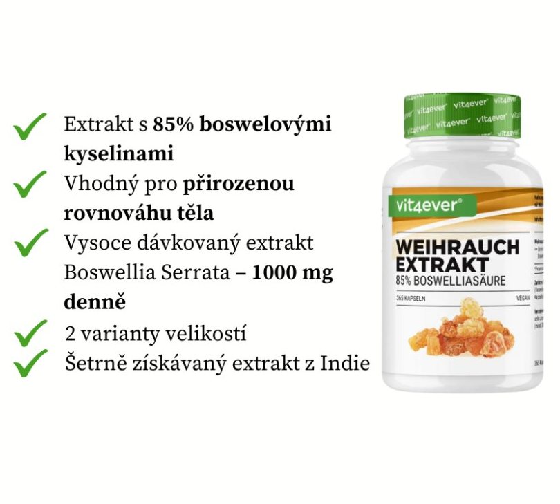 Vit4ever Boswellia serrata Extrakt, 500 mg