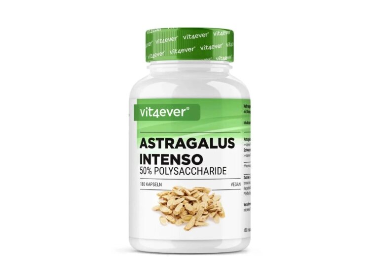 Vit4ever Astragalus extrakt, 50% polysacharidů, 180 kapslí