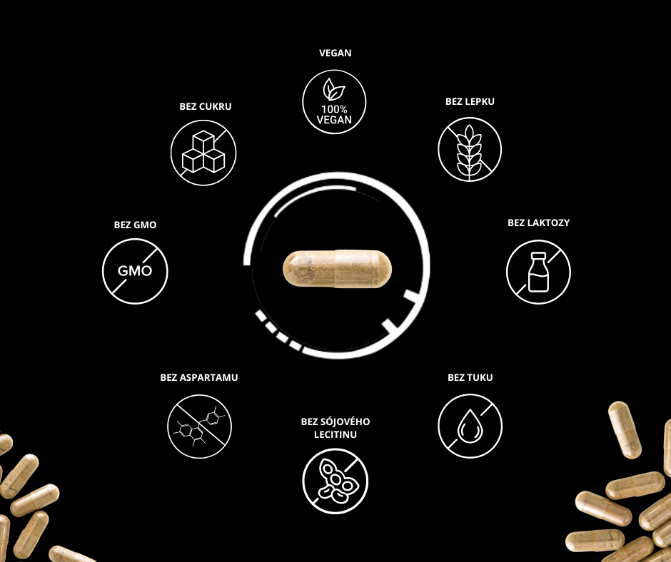 GEN Tribulus Max 95% Saponine, 180 kapslí