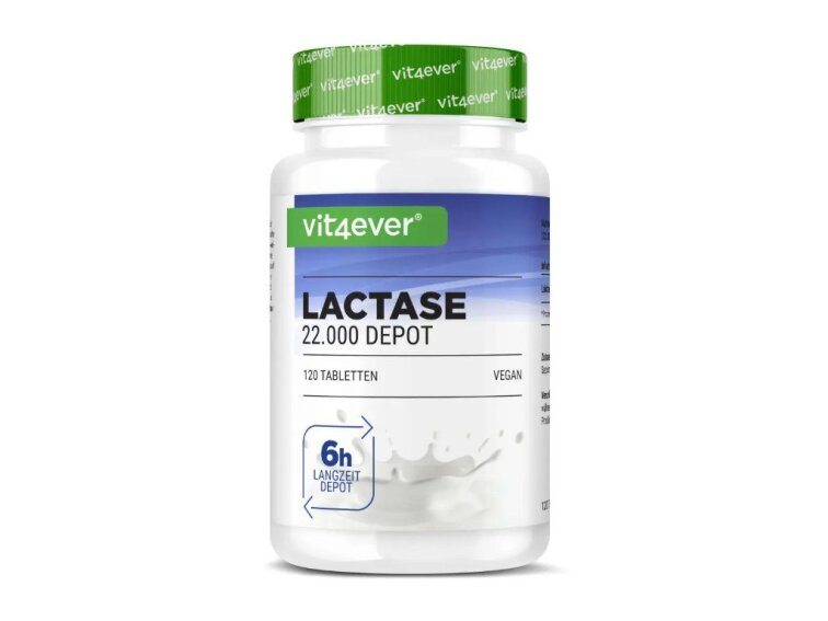 Vit4ever Lactase Depot 22.000, 365 Tablet