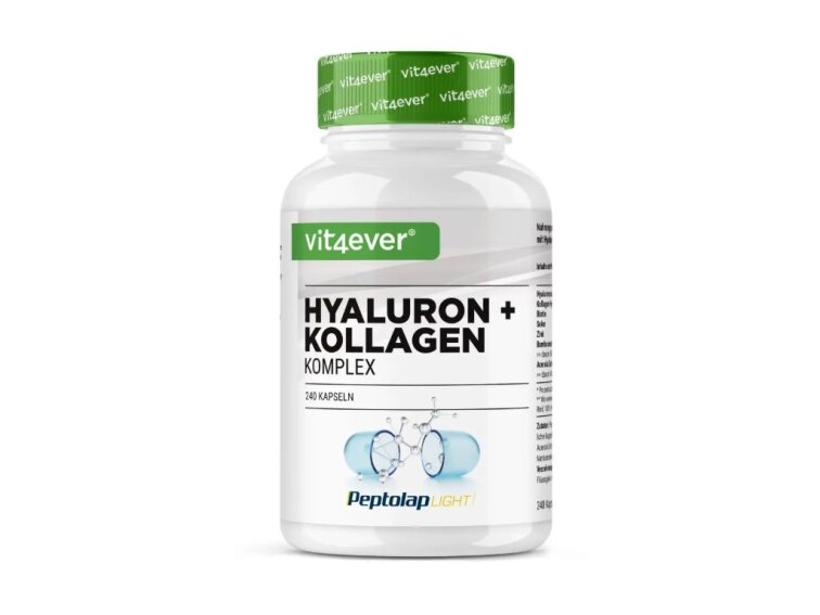 Vit4ever Kyselina Hyaluronová + Collagen Complex 240 kapslí