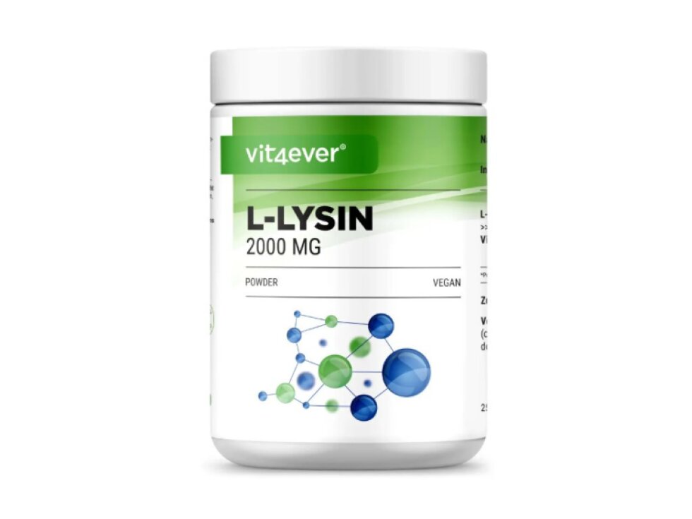 Vit4ever L-Lysin HCL prášek, 500 g