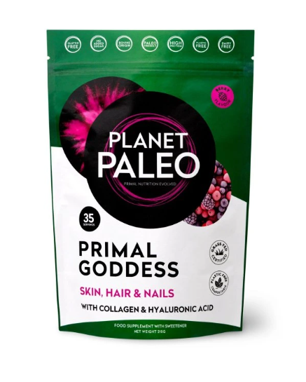 PLANET PALEO - Primal Goddess - Hydrolyzovaný hovězí kolagen pro zdravou pokožku 210 g
