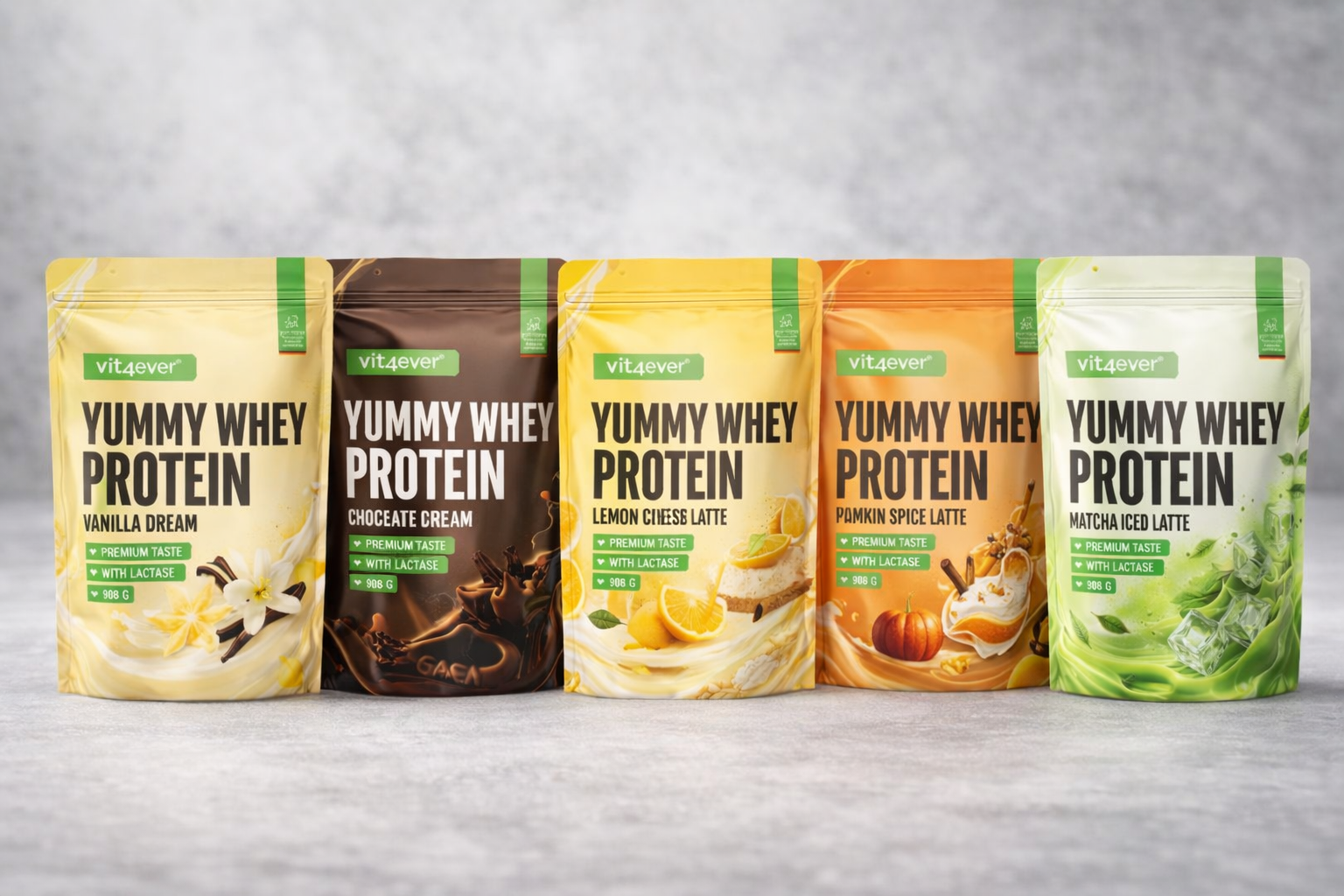 Vit4ever Yummy Whey protein - 908 g