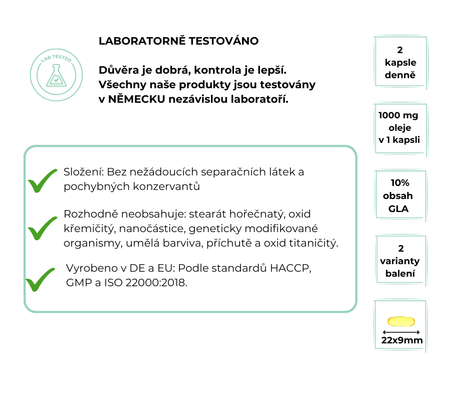 Vit4ever Pupalkový olej, 1000 mg