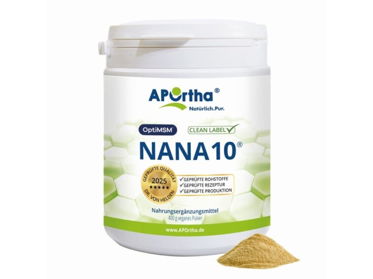Aportha NANA10® - 400 g veganského prášku
