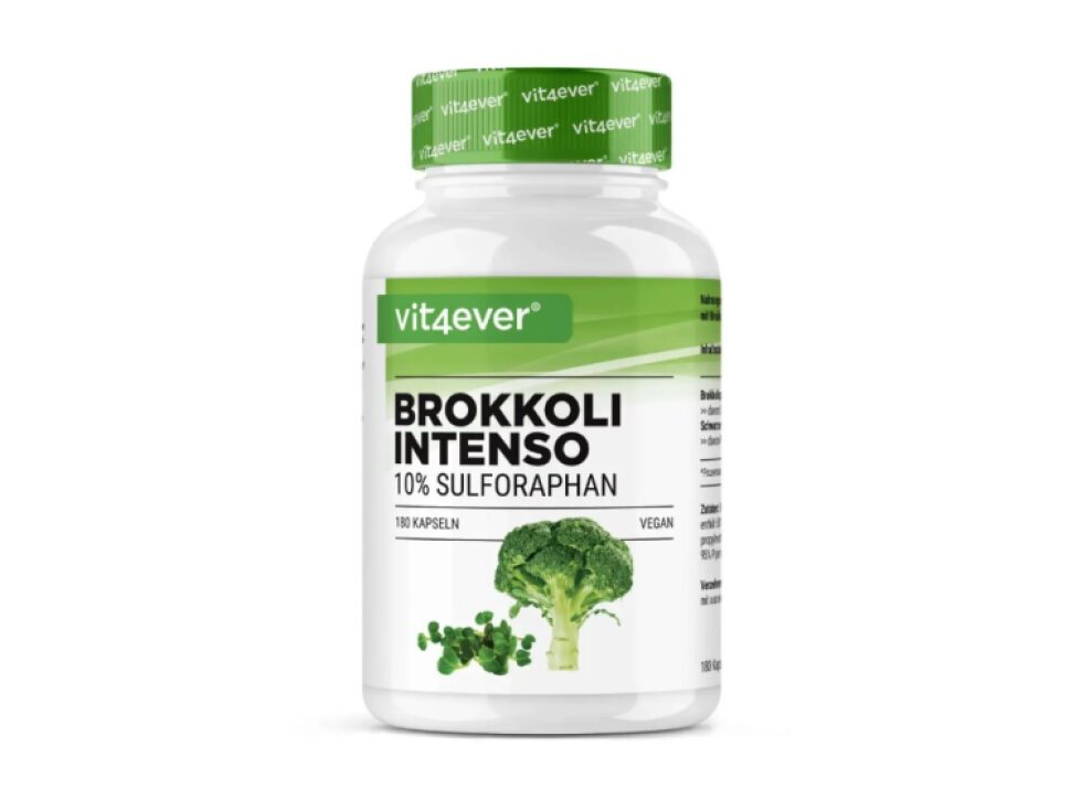 Vit4ever Brokkoli Intenso - Extrakt z brokolice - 180 kapslí