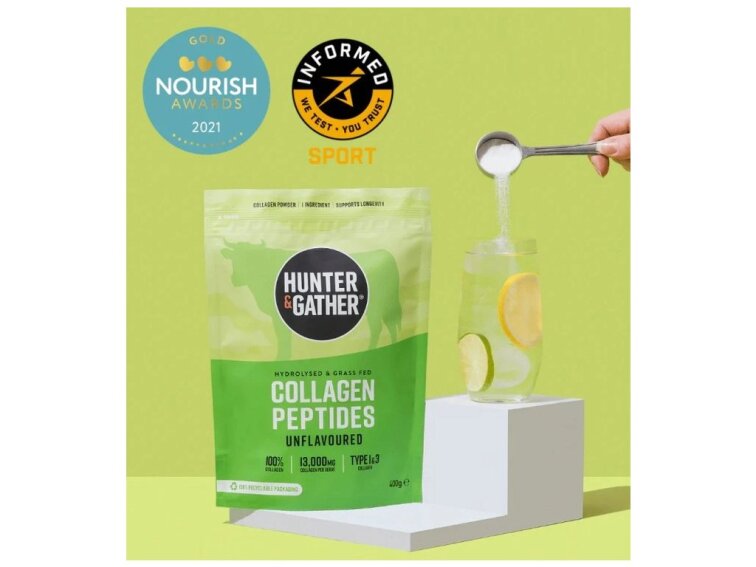 Hydrolyzovaný hovězí kolagen Hunter & Gather, 400g