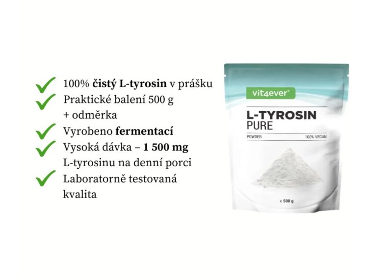 Vit4ever L-Tyrosin Pure 500 g