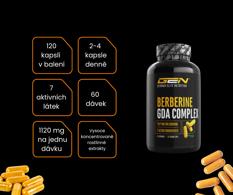GEN Berberin komplex - 120 kapslí