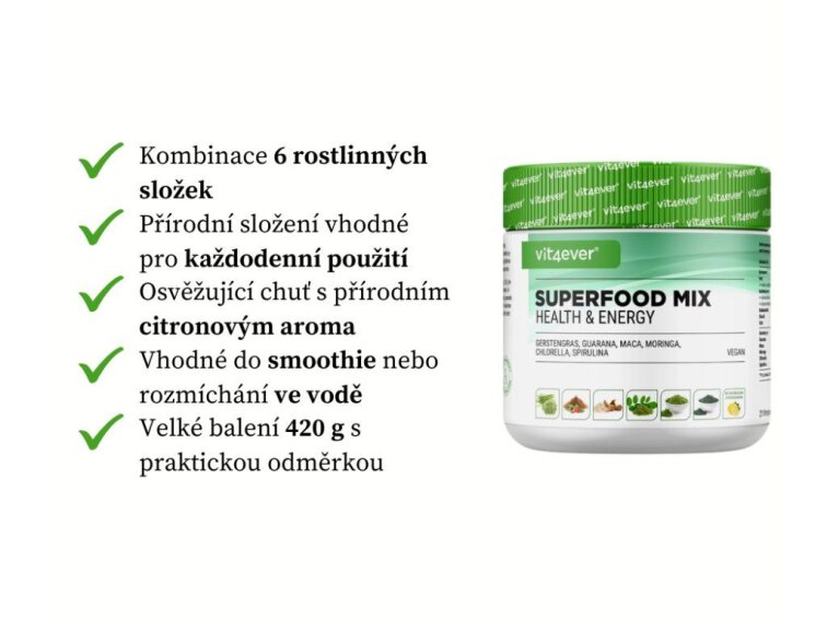 Vit4ever Superfood Mix - 420 g prášek