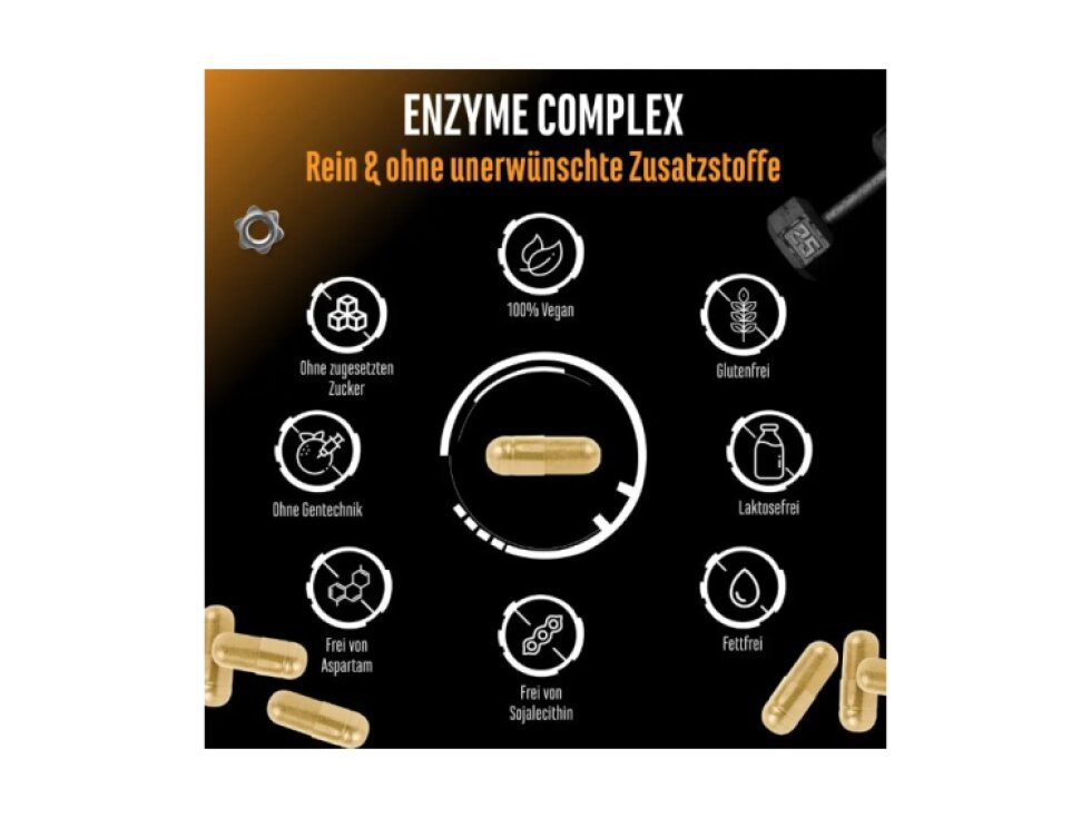 GEN Premium Enzyme Complex, 120 kapslí