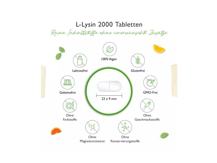 Vit4ever L-Lysin 2000 - Lysin 365 tablet