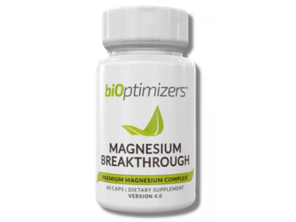 BiOptimizers Magnesium Breakthrough - komplex 7 foriem horčíka pre energiu, spánok a rovnováhu (60 kapsúl)