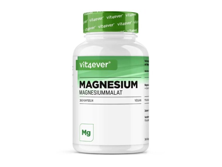 Vit4ever Magnesium Malat, 365 kapslí