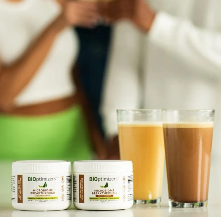 BiOptimizers Microbiome Breakthrough Vanilla - komplex pre zdravie čriev a rovnováhu mikrobiómu (150 g)