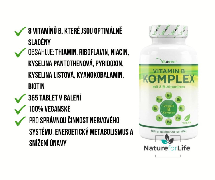 Přírodní balíček na energii a únavu – Energy Balance