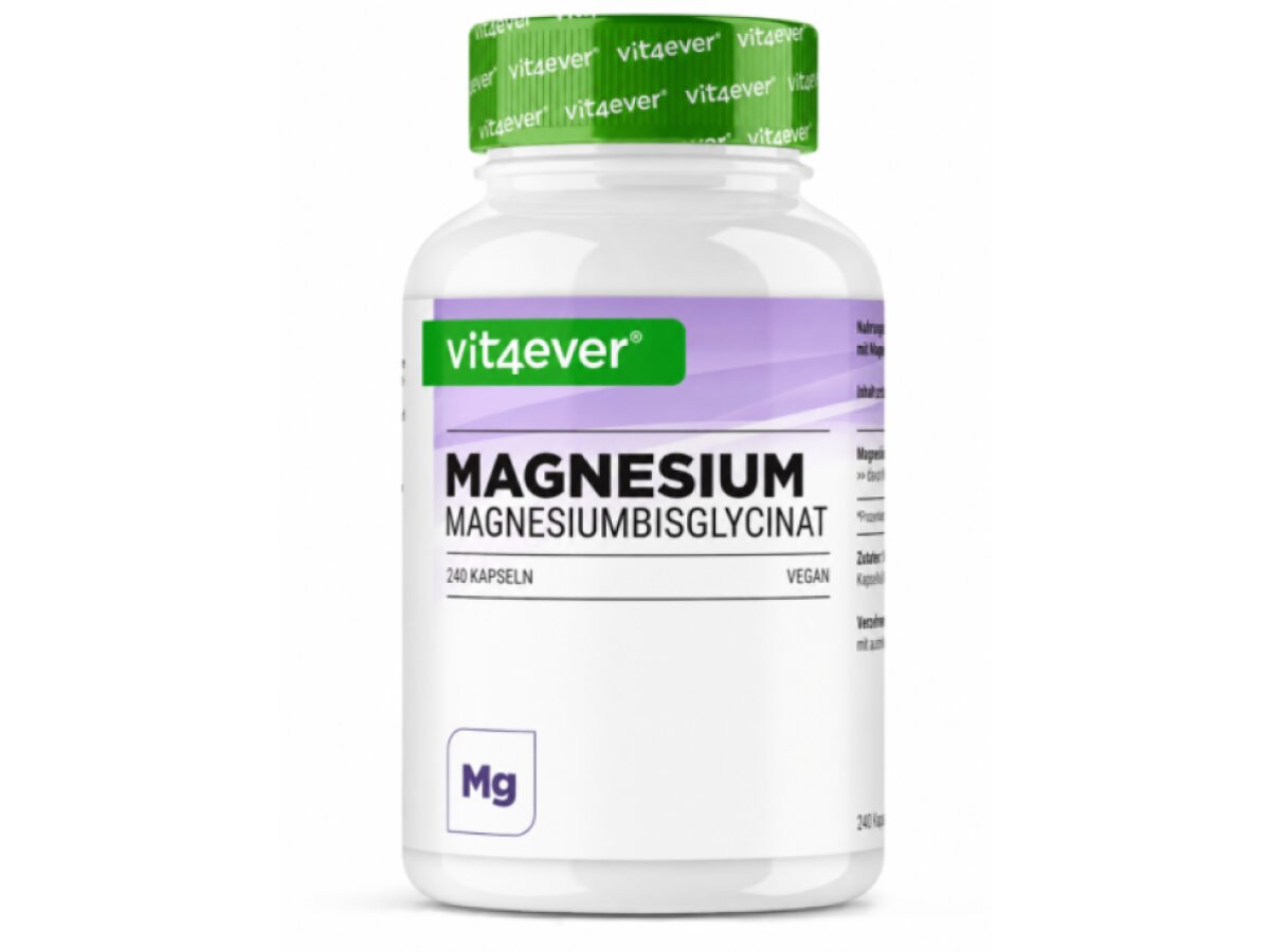Vit4ever Magnesium Bisglycinát 100 mg, 240 kapslí