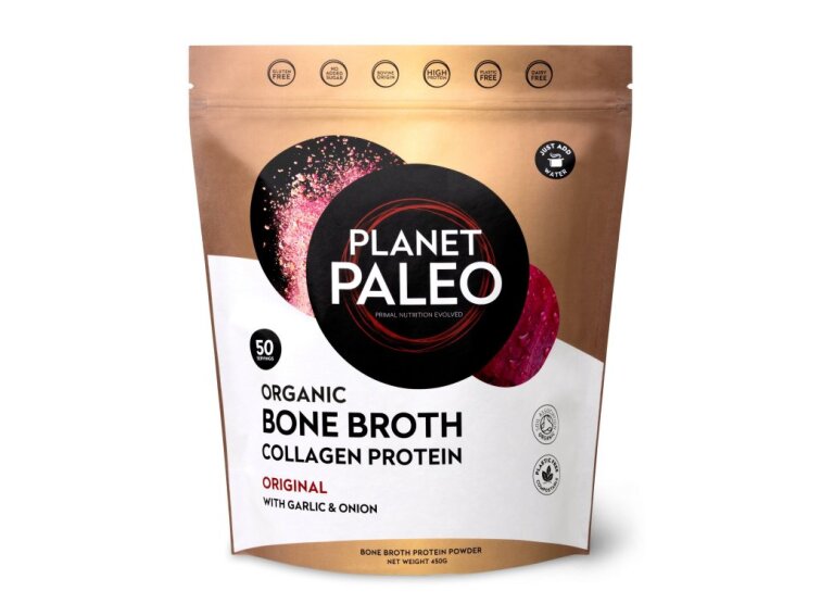 Planet Paleo BIO Sušený hovězí vývar z kostí - Original