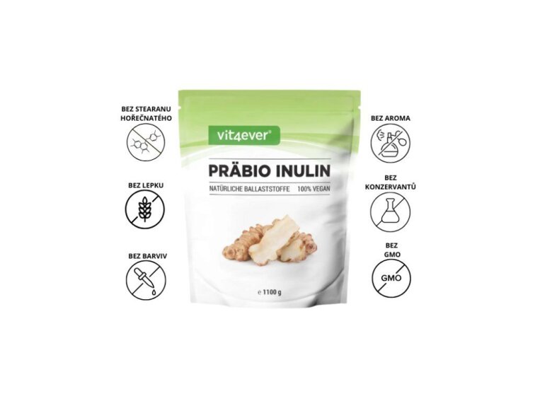 Vit4ever Prebio Inulin - Prebiotikum 1100 g