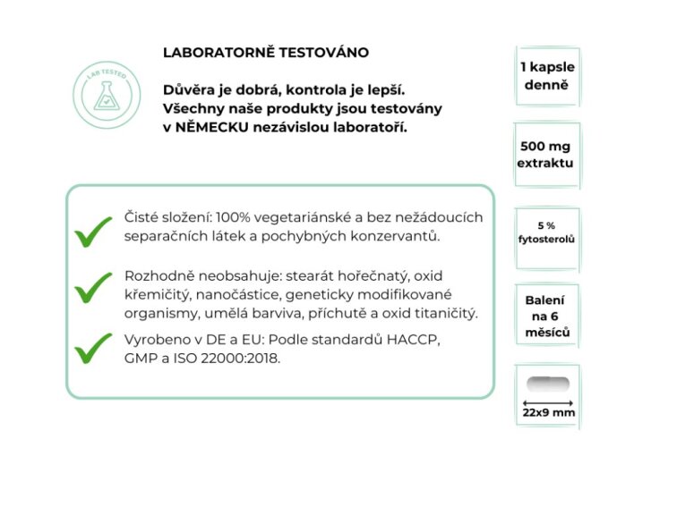 Vit4ever Saw Palmetto extrakt, 180 kapslí