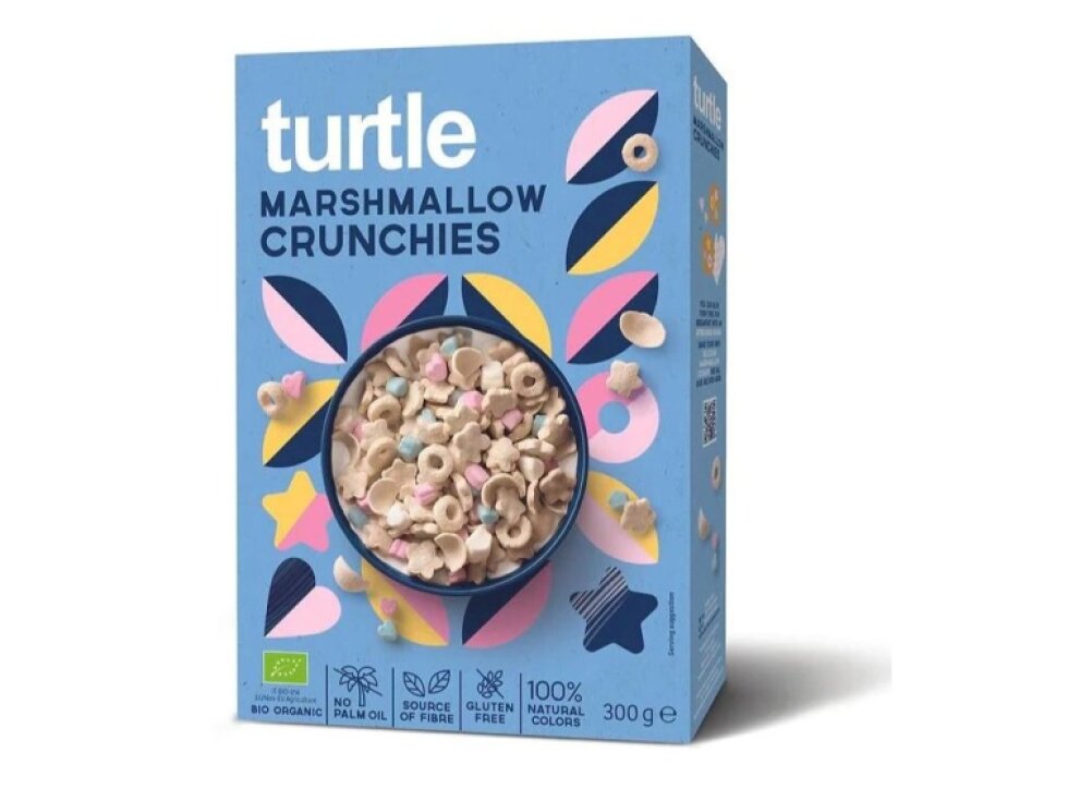 Turtle Rýžovo ovesné křupinky s marshmallow kousky 300 g