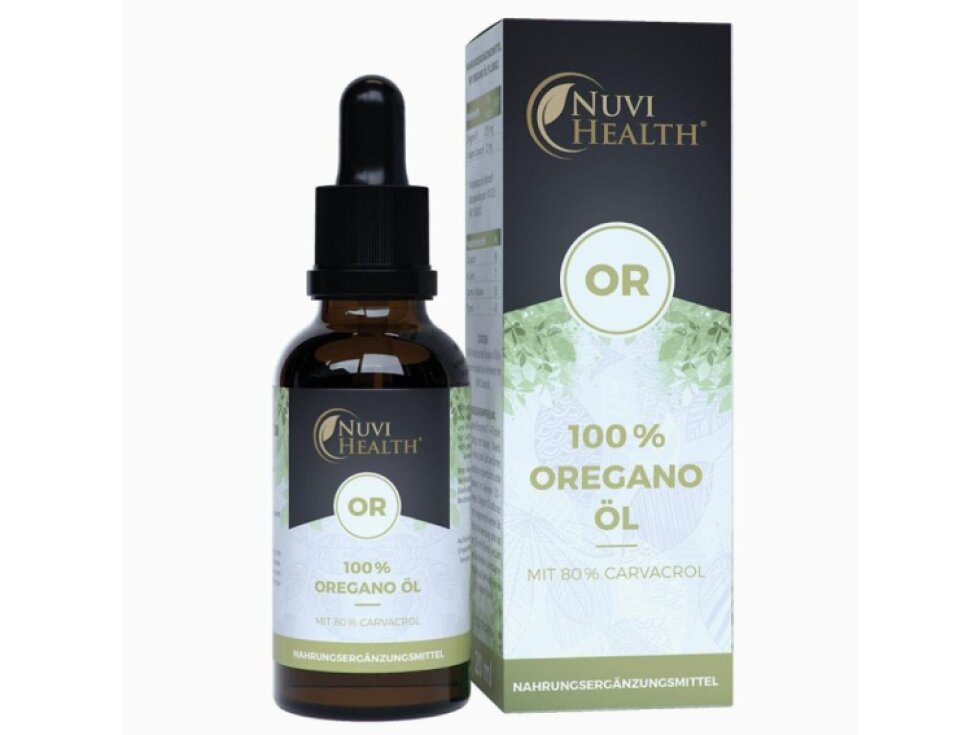 Nuvi Health 100% esenciální oreganový olej 20 ml