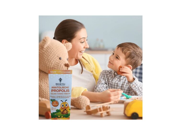 Bee&You dětský sirup s propolisem a raw medem - 150 ml