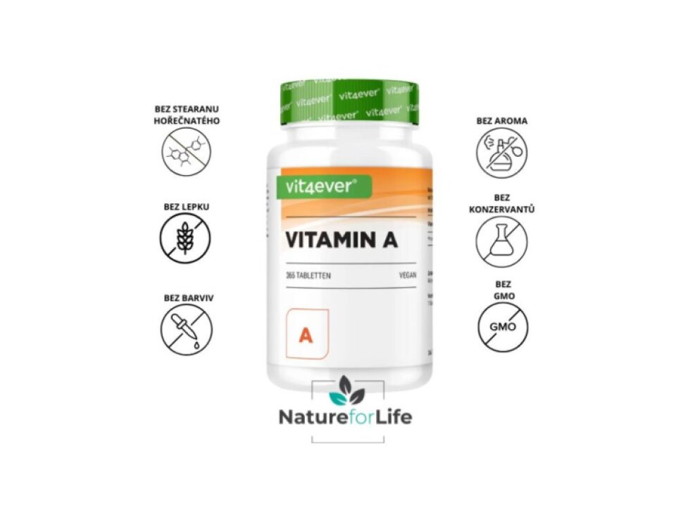 Vit4ever Vitamin A, 10 000 IU (3000 mcg), 365 tablet