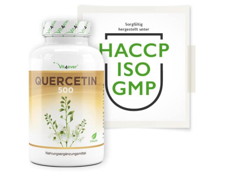 Vit4ever Quercetin z japonské pagody, 120 kapslí