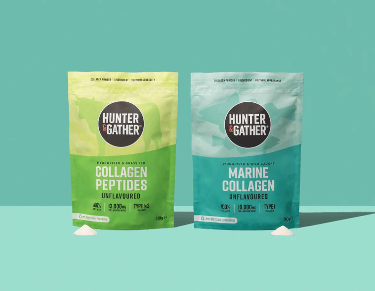 Hydrolyzovaný mořský kolagen Hunter & Gather, 300g