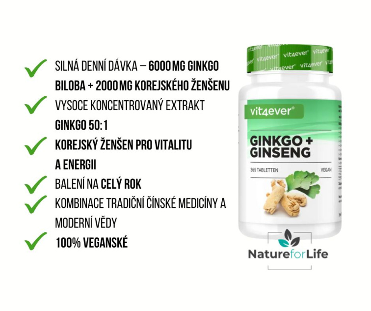 Přírodní balíček na energii a únavu – Energy Balance