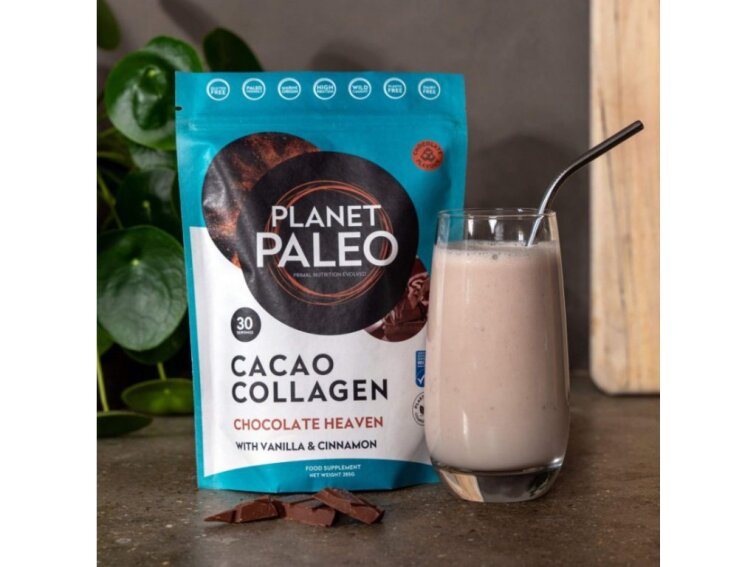 PLANET PALEO Cacao Collagen - Mořský kolagen s čokoládou 285 g