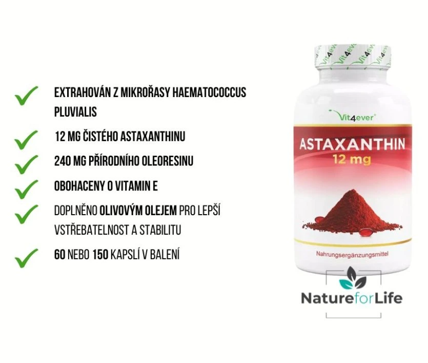 Vit4ever Astaxanthin 12 mg