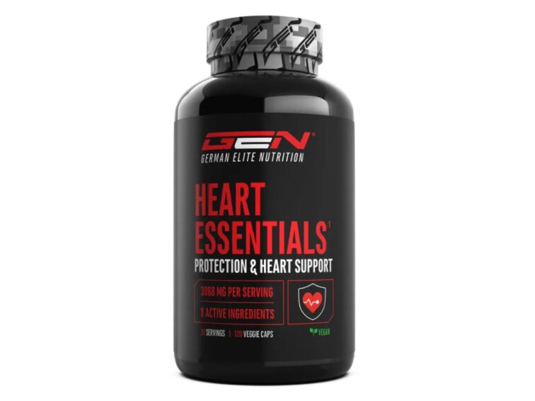 GEN Heart Essentials, ochrana a podpora srdce, 120 kapslí