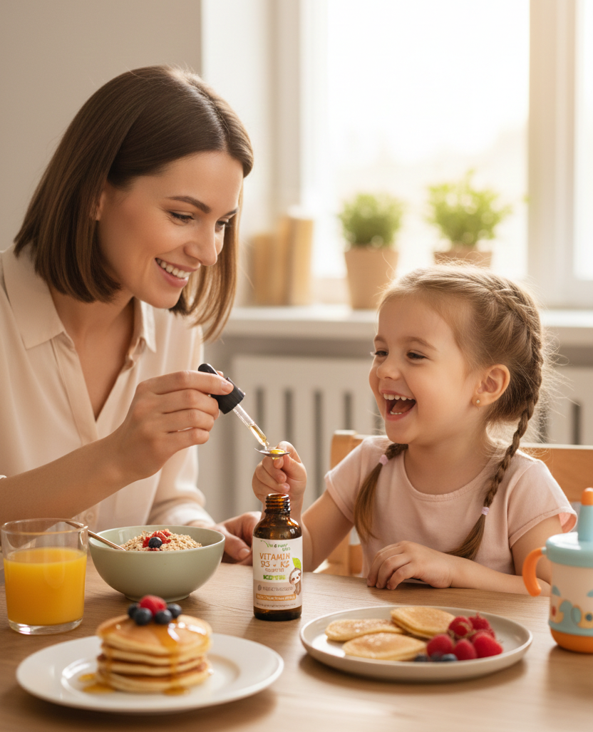 Vit4ever Vitamin D3 + K2 pro DĚTI - kapky 10ml